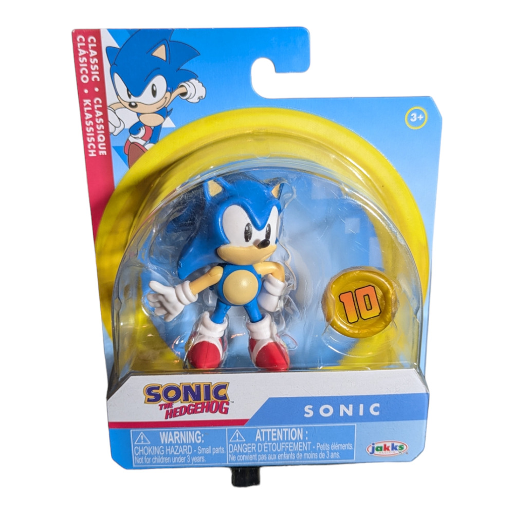 Jakks Sonic The Hedgehog Sega-Sonic Coin Classic Figure 2.5 in Vinyl Figure NIB